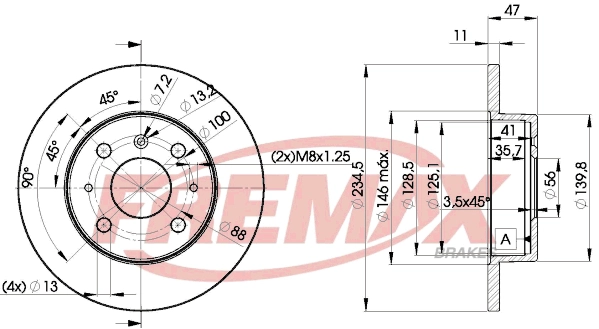 Brake Disc (BD-7722)
