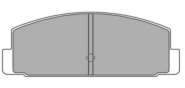 Brake Pad Set, disc brake (FBP-1373)