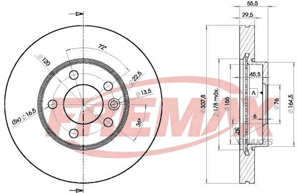 Brake Disc (BD-6153)