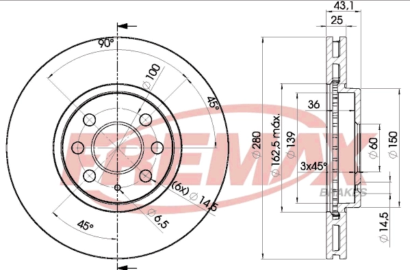 Brake Disc (BD-9007)
