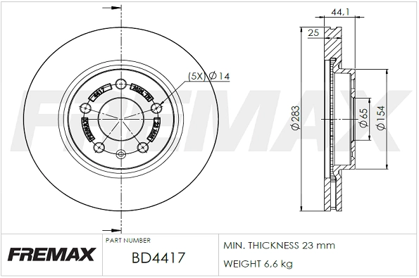 Brake Disc (BD-4417)