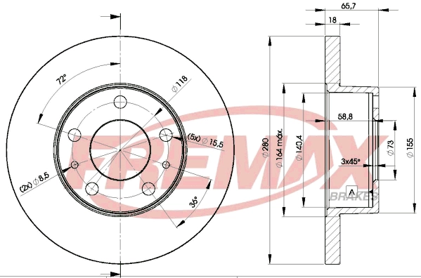 Brake Disc (BD-4680)