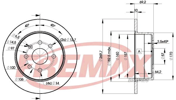 Brake Disc (BD-9209)