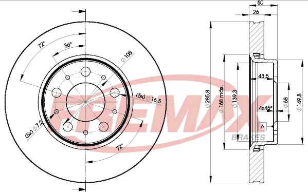 Brake Disc (BD-4046)