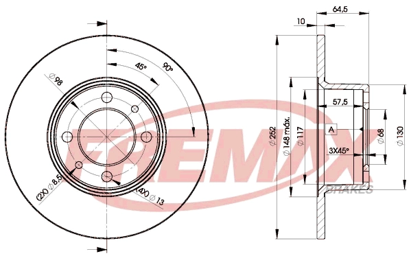 Brake Disc (BD-1070)