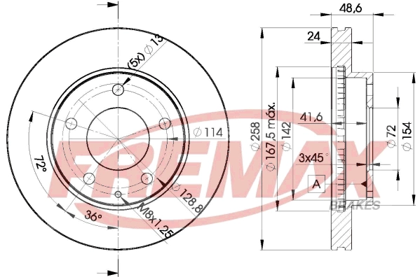 Brake Disc (BD-3258)