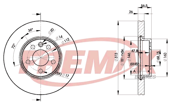 Brake Disc (BD-1530)