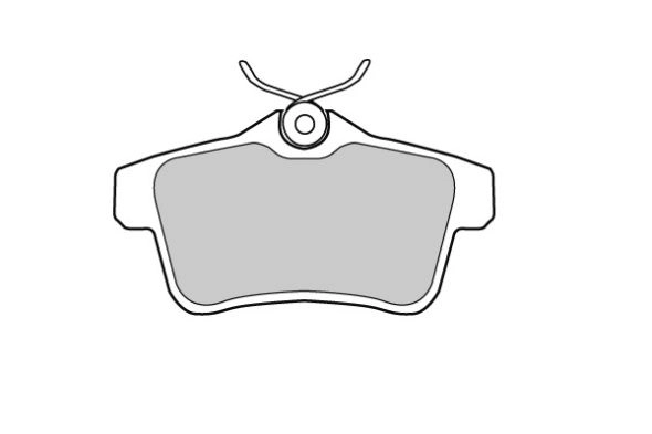 Brake Pad Set, disc brake (FBP-1681)