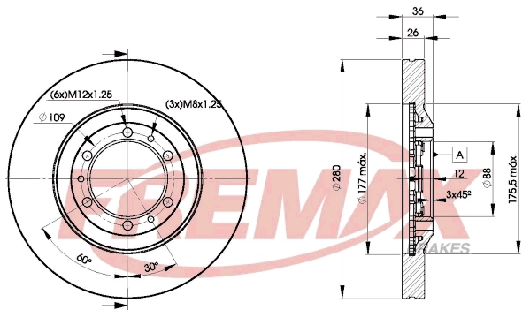 Brake Disc (BD-9050)