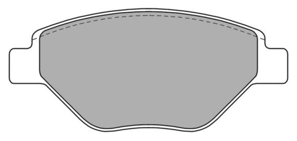 Brake Pad Set, disc brake (FBP-1280)