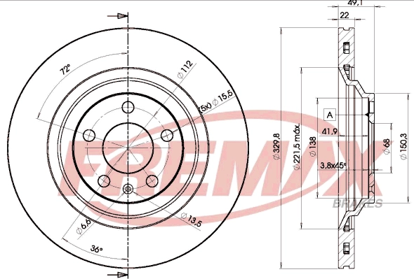 Brake Disc (BD-5314)