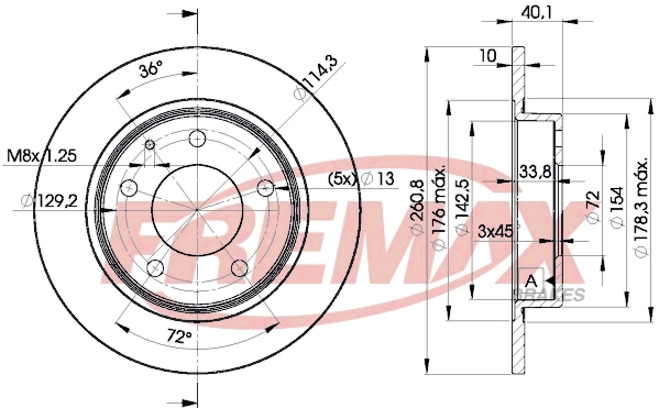 Brake Disc (BD-3259)