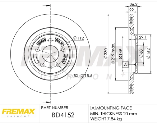 Brake Disc (BD-4152)
