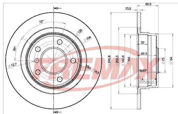 Brake Disc (BD-1725)