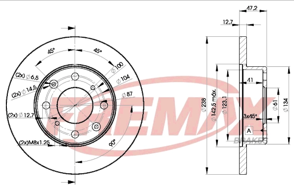 Brake Disc (BD-0829)