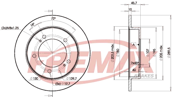 Brake Disc (BD-6970)