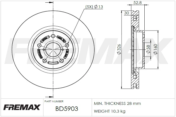 Brake Disc (BD-5903)