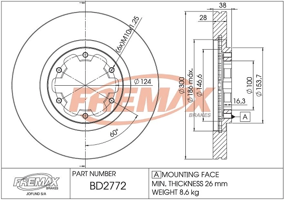 Brake Disc (BD-2772)