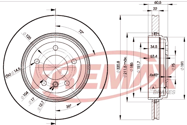 Brake Disc (BD-6073)