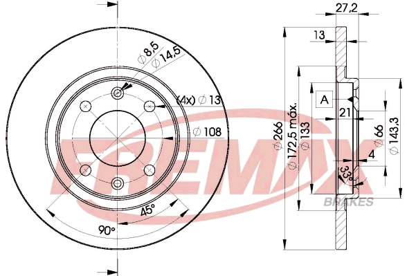Brake Disc (BD-4692)