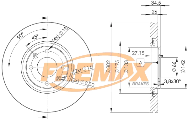 Brake Disc (BD-4698)