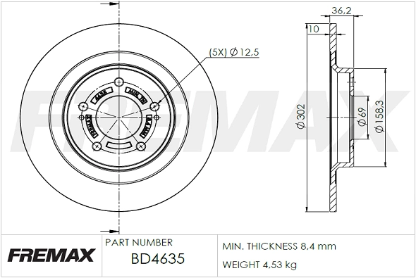 Brake Disc (BD-4635)