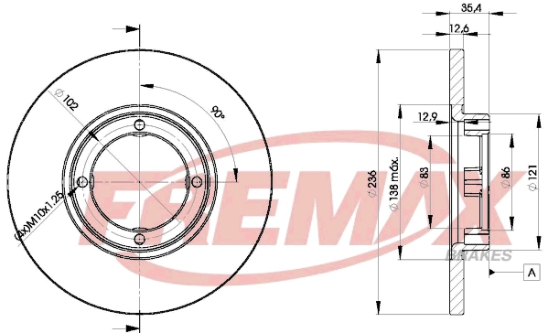 Brake Disc (BD-4392)