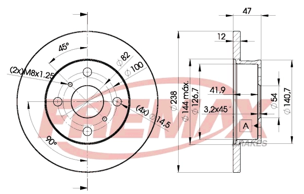 Brake Disc (BD-1250)