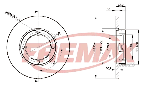 Brake Disc (BD-1160)
