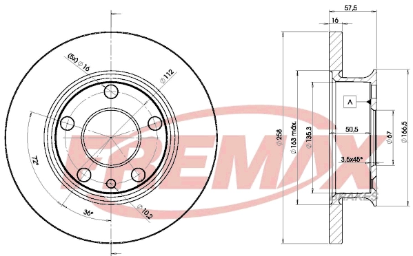 Brake Disc (BD-3114)