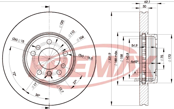 Brake Disc (BD-6045)