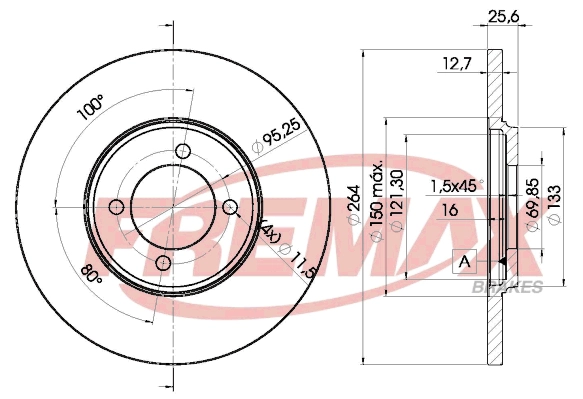 Brake Disc (BD-1505)