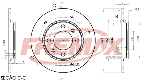 Brake Disc (BD-4247)