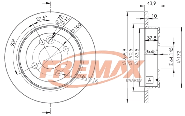Brake Disc (BD-8571)
