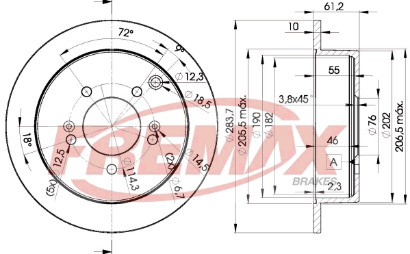 Brake Disc (BD-2907)