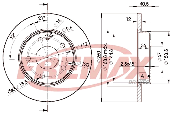 Brake Disc (BD-0112)