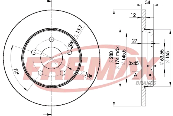 Brake Disc (BD-6768)