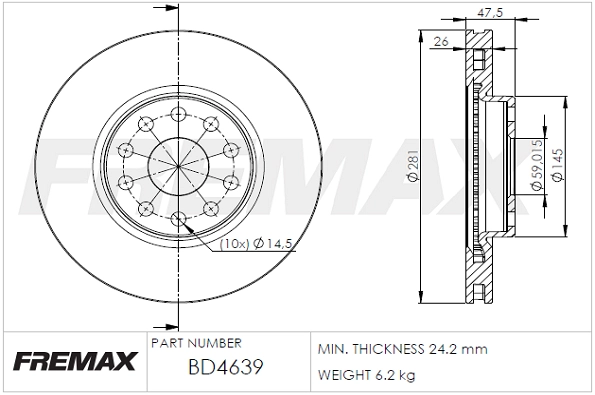 Brake Disc (BD-4639)