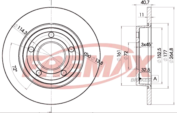 Brake Disc (BD-3275)