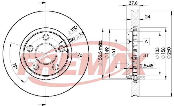 Brake Disc (BD-5329)