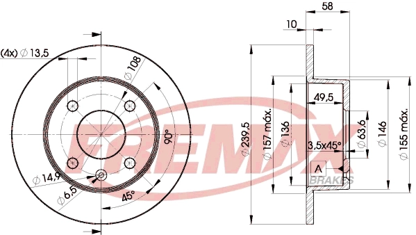 Brake Disc (BD-7291)