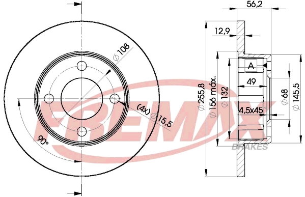 Brake Disc (BD-4012)
