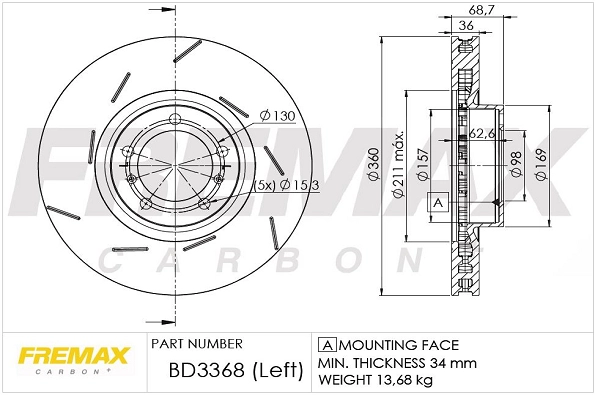 Brake Disc (BD-3368)