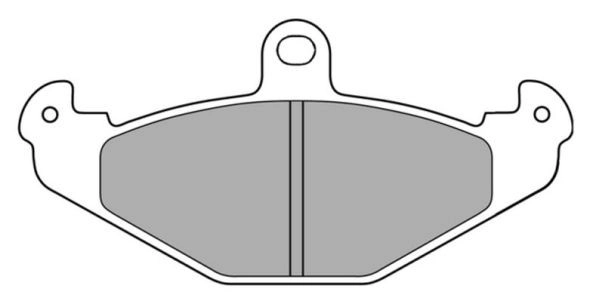 Brake Pad Set, disc brake (FBP-0779)