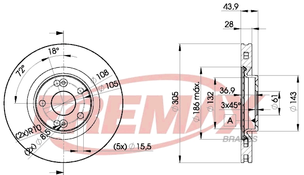 Brake Disc (BD-6673)
