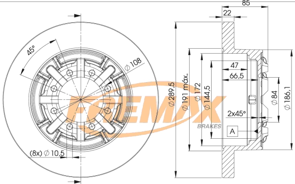 Brake Disc (BD-8773)