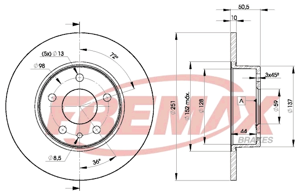 Brake Disc (BD-8684)