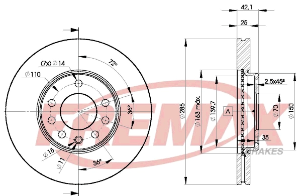 Brake Disc (BD-9003)
