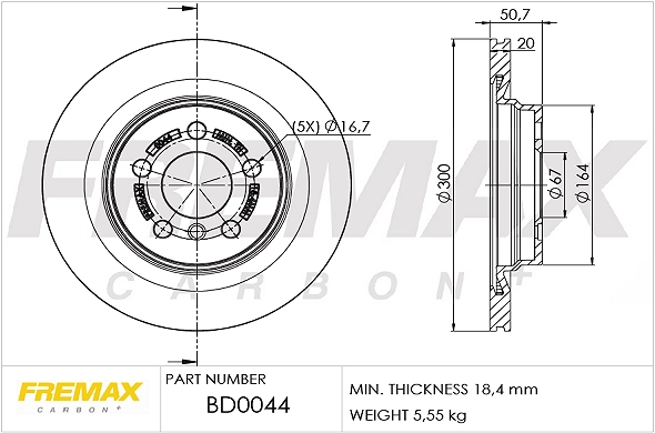 Brake Disc (BD-0044)