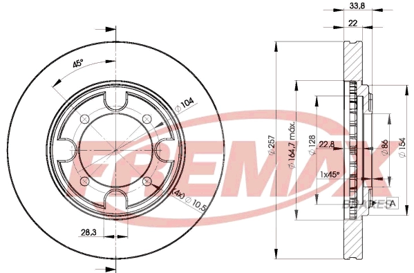 Brake Disc (BD-2830)